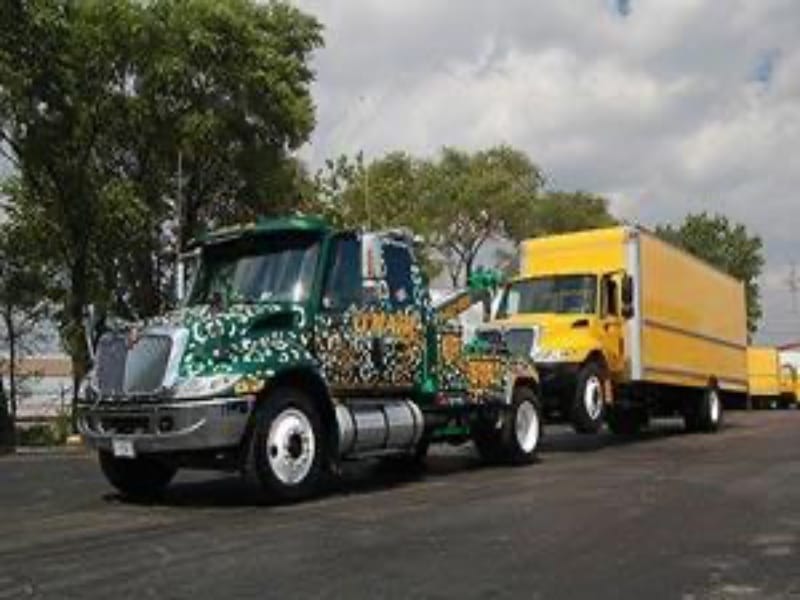 Lockport Delivery Van Towing