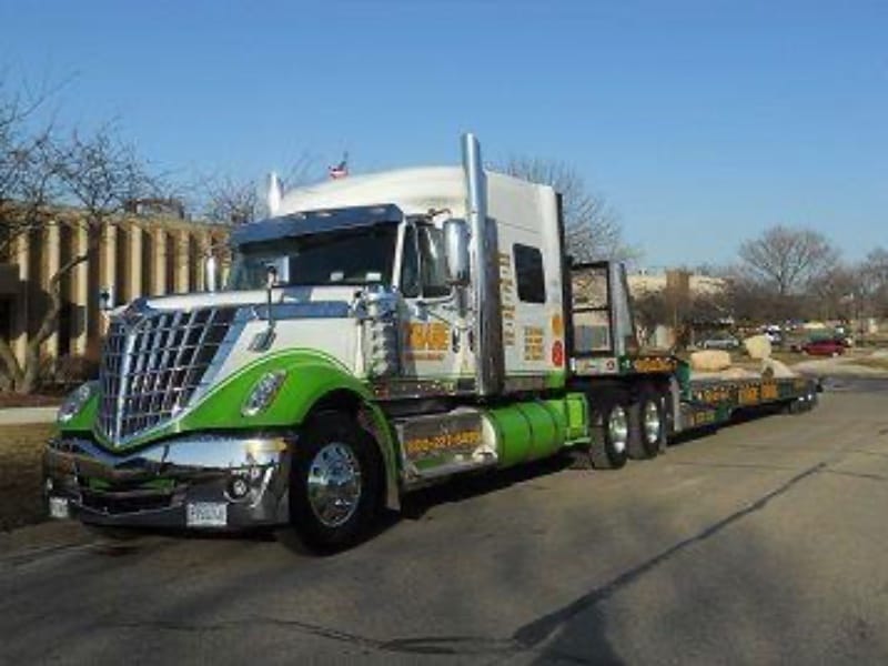 Gardner semi towing